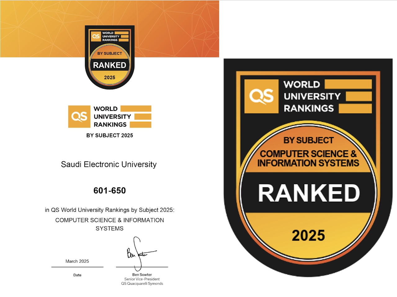 International Ranking Of Computer Science And Information Technology Programs Worldwide 2025 (1)
