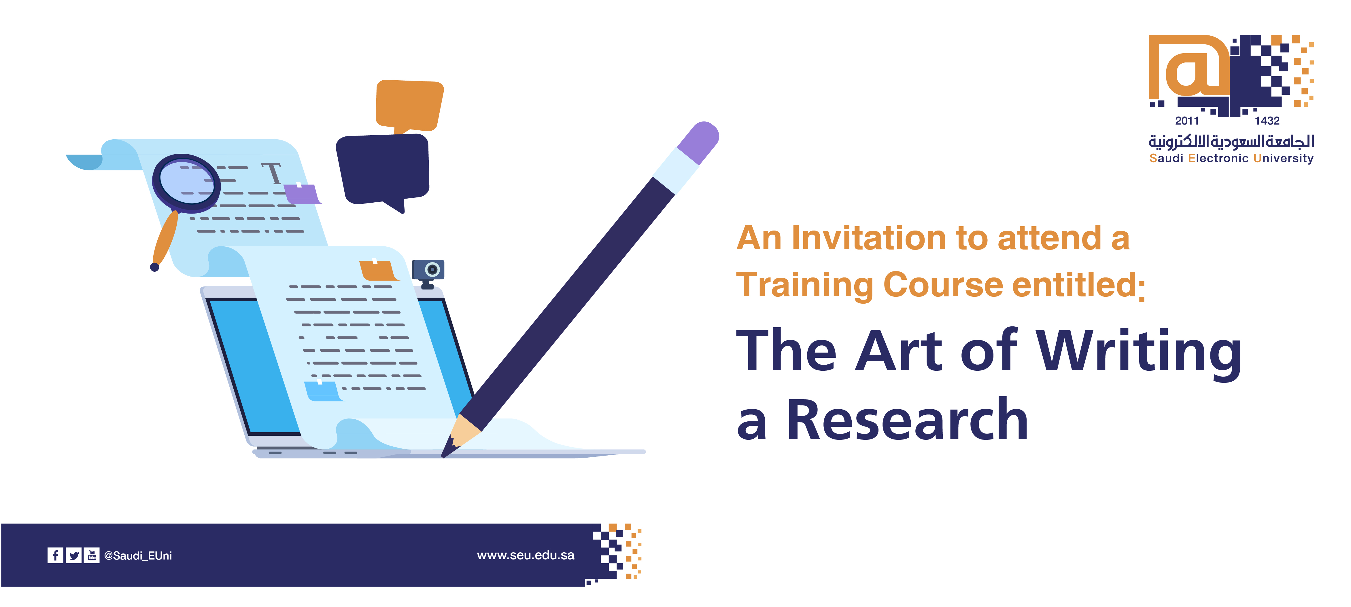 An Invitation to Attend a Training Course Entitled: The Art of Writing ...